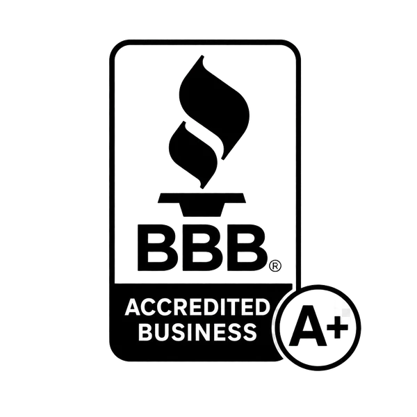 BBB Accredited Business - A+ Rating